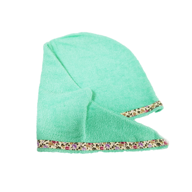 כובע מגבת ליבוש השיער